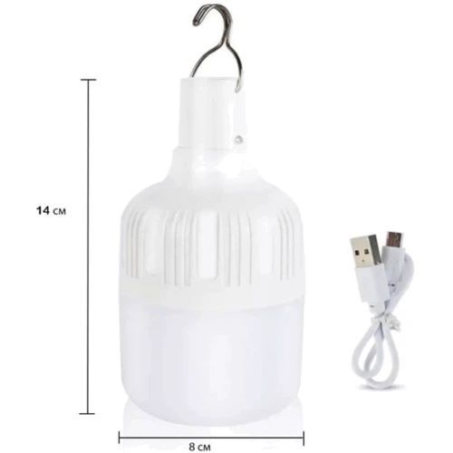 Ліхтар туристичний Optima Solar Emergency Charging Lamp 20W 1200 max 5V: Максимальний час роботи, год 5