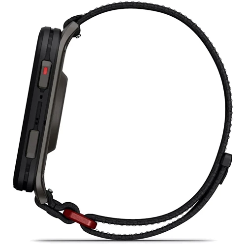 Смарт-часы Garmin Venu X1 Black with Slate Titanium Caseback and Black ComfortFit Nylon Band (010-02980-02)