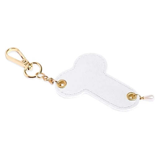 Брелок на карабине для ключей Art of Sex Fhallus белый