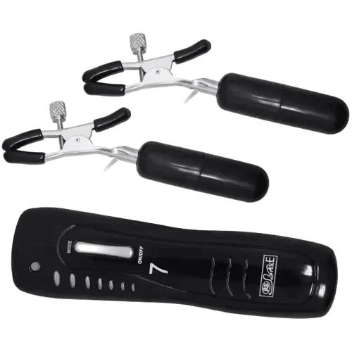 Вибростимулятор для груди BAILE - Vibrating Nipple Clamps (BI-036020)