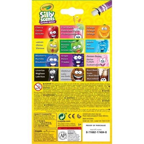 Набір олівців Crayola Твіст з ароматом 12 шт (256357.024): Стать Мальчик, Девочка