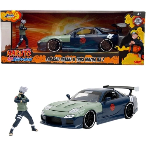 Машина металлическая Jada Naruto Mazda RX-7 с фигуркой Какаши 1:24 (253255055) фото 9