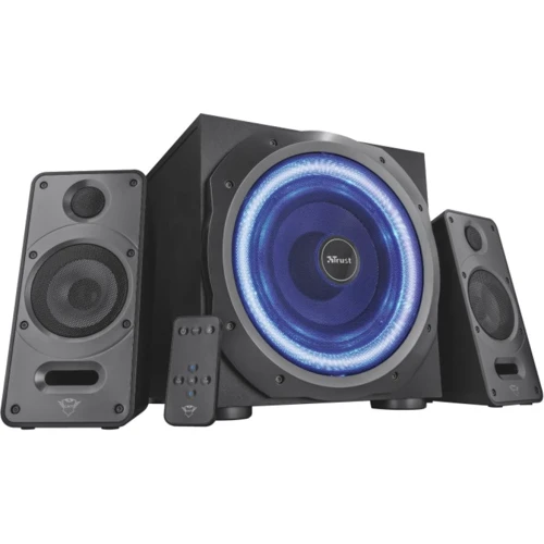 Акустична система Trust 2.1 GXT 688 Torro Illuminated Black (23043): Вихідна потужність колонок 30 Вт