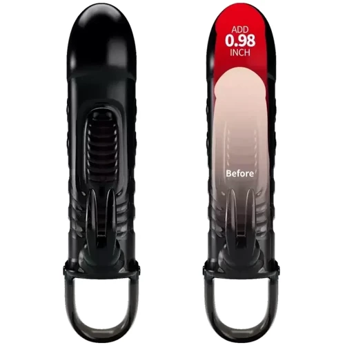 Удлиняющая насадка с вибростимуляцией PRETTY LOVE - PENIS SLEEVE Sloane, BI-026243-1