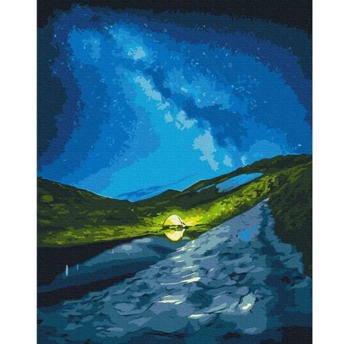 Картина по номерам Brushme Кемпинг под звездами ©Roksolana Baran 40х50 см (BS53751)