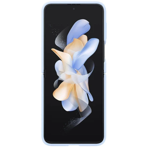 Чехол для телефонов Samsung Silicone Cover with Ring Arctic Blue (EF-PF721TLEGUA) for Samsung F721 Galaxy Flip 4: Совместимость Samsung F721 Galaxy Flip 4
