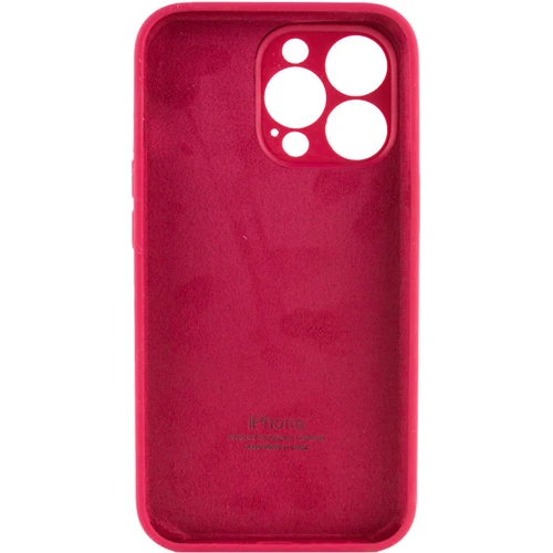 Чохол для iPhone Mobile Case Silicone Case Full Camera Protective Rose Red для iPhone 15 Pro Max: Колір розовый