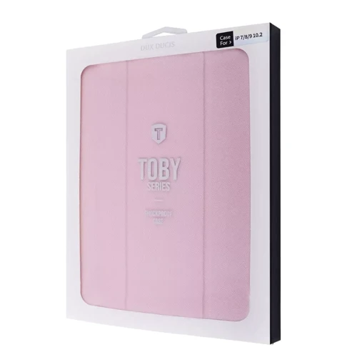 Аксессуар для iPad Dux Ducis Toby Series with Pencil Holder Pink for iPad 10.2 (2019-2021) фото 8