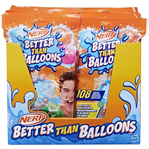 Набір іграшковий водяний NERF Hasbro Водяні кулі 108 шт. серія Better Than Balloons (F8742) фото 17