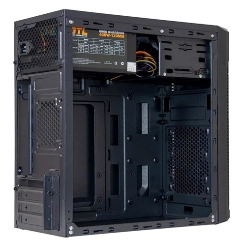 Корпус GTL 1617+ Black 400W: Мощность БП, Вт 400