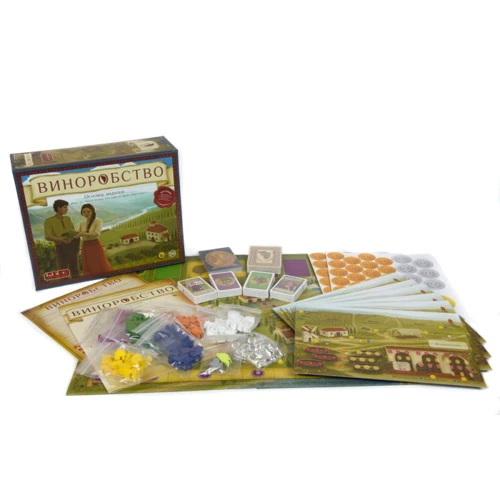Настольная игра Kilogames Виноробство. Основне видання (Viticulture. Essential Edition, Виноделие): Производитель Kilogames