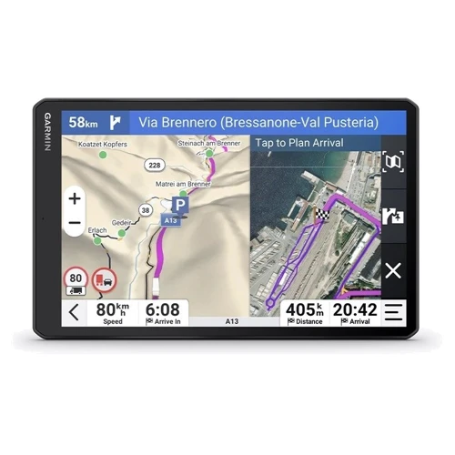 Garmin Dezl LGV720 (010-02924-15): Попередньо встановлені карти Европа