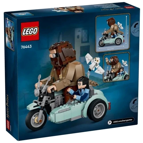 Конструктор LEGO Harry Potter Поездка Хагрида и Гарри на мотоцикле 617 деталей (76443): Серия Harry Potter