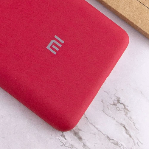 Аксессуар для смартфона Mobile Case Silicone Cover Rose Red for Xiaomi Redmi Note 10 Pro / 10 Pro Max: Цвет красный