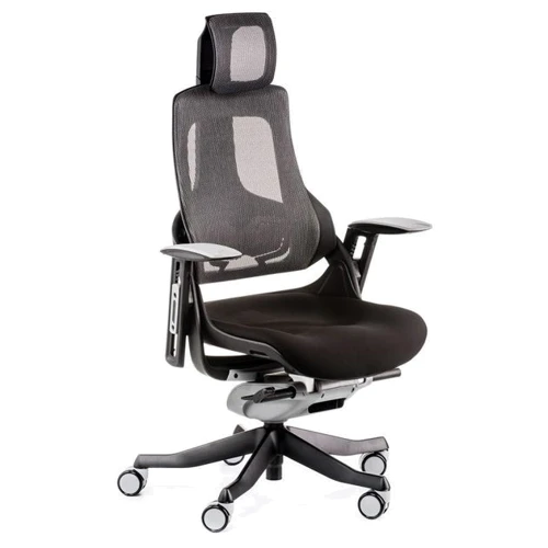 Кресло офисное Special4You Wau Black Fabric Charcoal Network (E0789)
