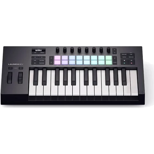 MIDI клавіатура NOVATION Launchkey 25 MK4 (236476): Механіка Динамическая