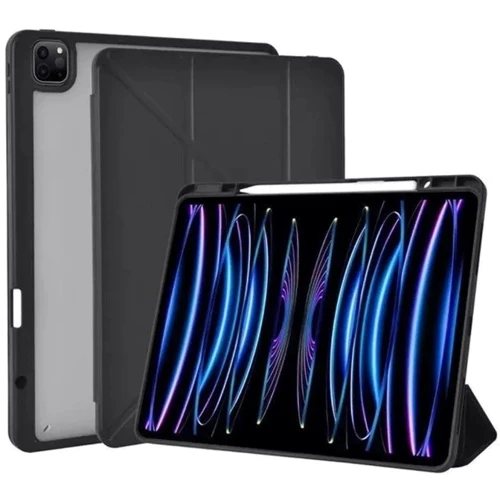 Аксесуар для iPad WIWU Defender Protective Case з Pencil Holder Black for iPad Pro 12.9 (2018-2022): Особливості трансформируется в подставку, Надежная защита от царапин и загрязнений, отделение для стилуса, защит