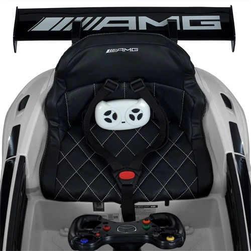 Дитячий електромобіль Bambi Mercedes-Benz AMG GT3 білий (M 5112EBLR-1)