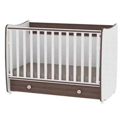 Дитяче ліжко Bertoni DREAM NEW (white / walnut): Тип ліжечко-трансформер