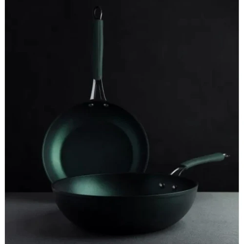 Сковорода Pepper EMERALD WOK 28x8.0 cм TITANIUM PRO (PR-2108-28): Тип сковороды ВОК
