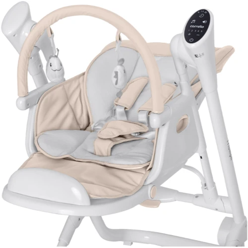 Стульчик-качели для кормления Carrello Triumph Cream Beige сенсорна панель CRL-10302 фото 8