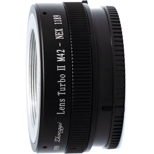 Адаптер для объективов Mitakon Zhongyi Turbo Adapter Mark II M42 Lens to Sony E-Mount (MTKLTM2M43SE)