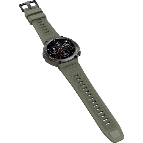 Смарт-часы Blackview W50 Green: Материал корпуса металл