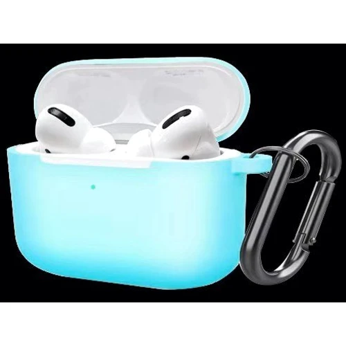 

Чехол для наушников Tpu Case with Belt Noctilucent for Apple AirPods Pro