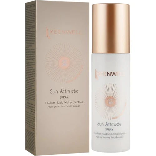 

Keenwell Sun Care Multi-Protective Fluid Body Emulsion Spf 30 Spray Мультизащитный спрей-флюид для тела 150 ml