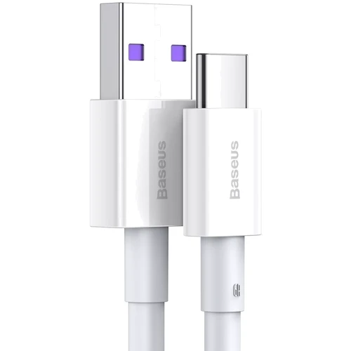 Кабель Baseus USB Cable to USB-C Superior Series Fast Charging 66W 1m White (CATYS-02): Тип USB Cable - USB-C