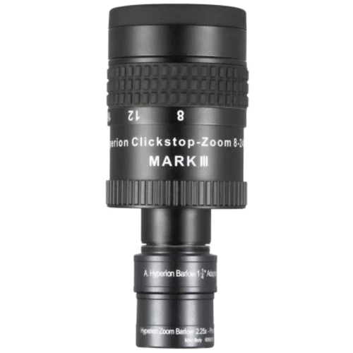 Окуляр Baader Planetarium Hyperion Clickstop Universal Zoom 8-24мм Mark IV, 1.25-2" + Линза Барлоу (2454827)