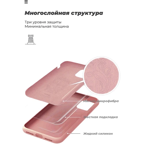 Чохол для телефона ArmorStandart ICON Case Pink for Huawei P Smart 2021 (ARM57794): Тип накладка на задню частину
