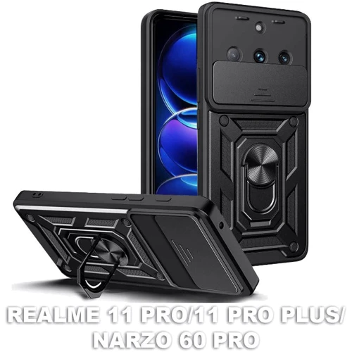 Чохол для телефона BeCover Military Black для Realme 11 Pro / 11 Pro Plus / Narzo 60 Pro (710021)