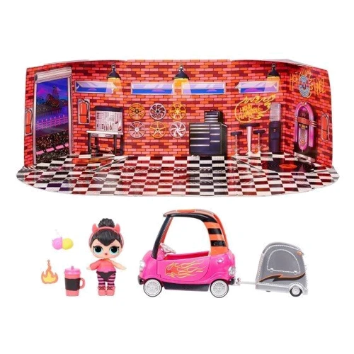 Игровой набор с куклой L.O.L. SURPRISE! серии Furniture Перчинка с автомобилем (572619) фото 6