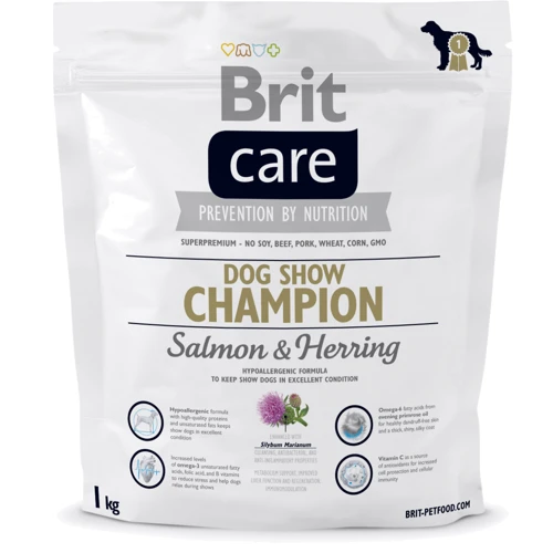 Сухой корм для выставочных собак Brit Care Dog Show Champion 1 кг (8595602510429)