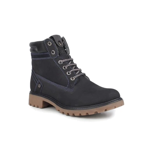 Черевики Wrangler Creek Fur S (WL12500R-016) 37 сині натуральний нубук зима фото 1