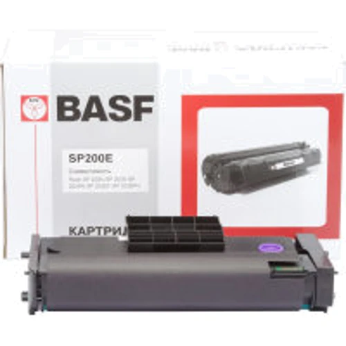 Картридж BASF Ricoh Aficio SP200S/200SN Type SP 200HE Black 407262 (KT-SP200E)