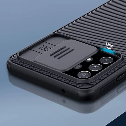 Чохол для телефона Nillkin CamShield Black для Samsung A725 Galaxy A72 / A726 Galaxy A72 5G: Плівка в комплекті немає