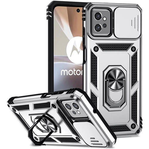 Чохол для телефона BeCover Military Silver для Motorola Moto G32 (708181)