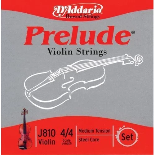 Струны D`ADDARIO J810 4/4M Prelude 4/4M: Назначение Для скрипки