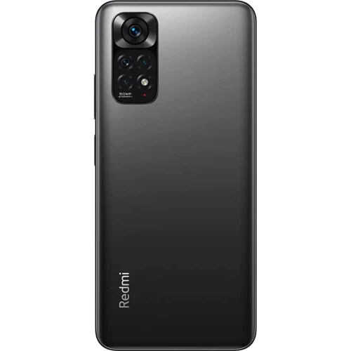 Смартфон Xiaomi Redmi Note 11 4/128Gb Graphite Gray (Global): Камера 50 Мп f/1.8 + 8 Мп f/2.2 + 2 Мп f/2.4 + 2 Мп f/2.4 + фронтальная 13 Мп f/2.4