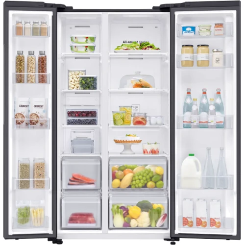 Холодильник Side-by-Side Samsung RS62DG5003B1: Размеры ВxШxГ, см 91.2x178x71.6