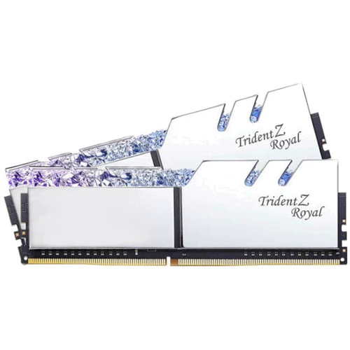 

G.Skill 64 Gb (2x32GB) DDR4 3600 MHz Trident Z Royal (F4-3600C18D-64GTRS)