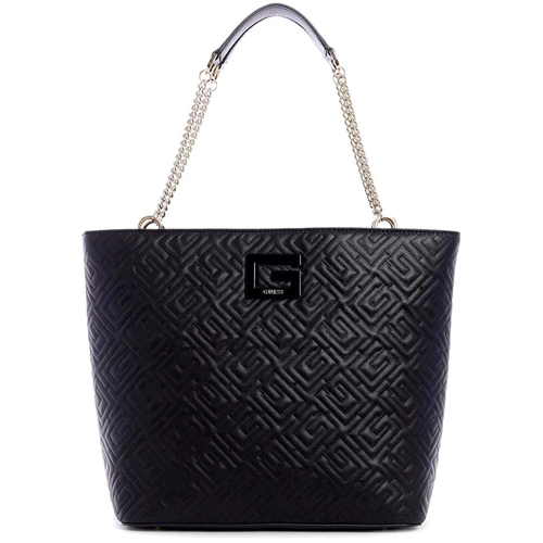 Женская сумка тоут Guess Janay Tote черная (HWQG7738230-BLA)