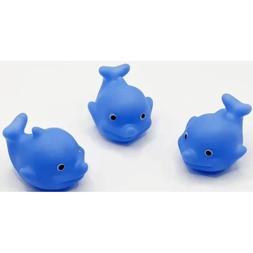 Набір іграшок для ванни Bibi Toys Сім'я китів (4 шт) (760899BT)