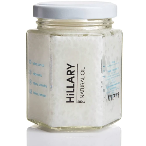 HiLLARY Virgin Coconut Oil 200 ml Нерафинированное кокосовое масло: Назначение Восстановление