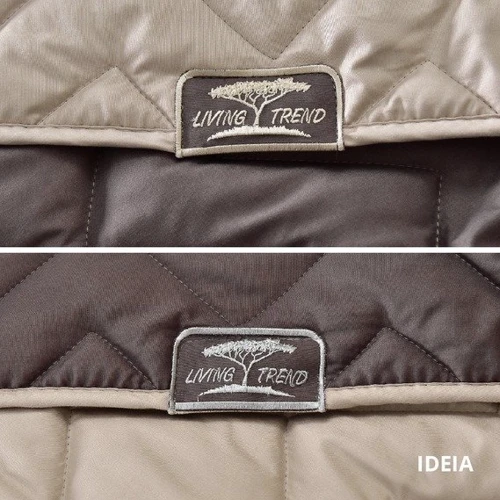 Покрывало IDEIA Izzi двухстороннее шоколад/беж 220х240 см (4820227286300)