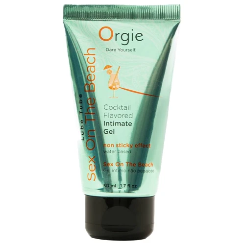 Лубрикант на водной основе Orgie Lube Tube Sex On The Beach, 50 мл, персиково-апельсиновый вкус