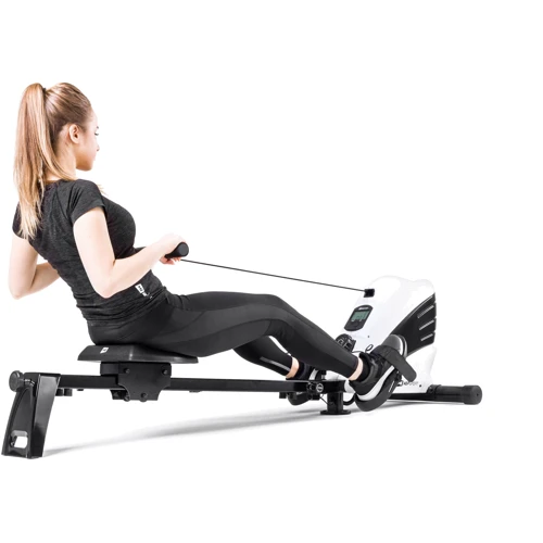 Гребной тренажер Hop-Sport HS-060R Cross белый фото 10