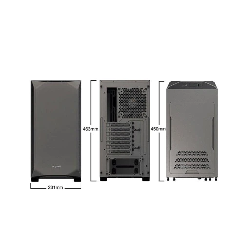 Корпус be quiet! Pure Base 500 Metallic Gray (BG036) фото 5